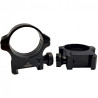 Šautuvo laikiklio žiedai Rusan 30mm, thumb screw H10 (050-30-10-M)