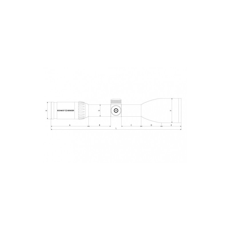 Rifle scope Schmidt Bender 2.5-10x56 Zenith LM FD7 (772-811-707)
