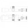 Opt. taikiklis Schmidt & Bender 3-27x56 PMII High Power LP P4FL 1cm ccw DT MTC L