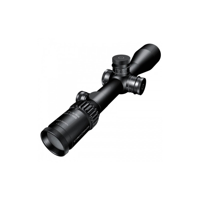 Opt. taikiklis Schmidt & Bender 3-27x56 PM II High Power LP T3 1cm ccw DT MTC LT