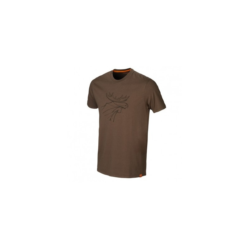 Marškinėliai HARKILA graphic 2-pack (Willow green/Slate brown)