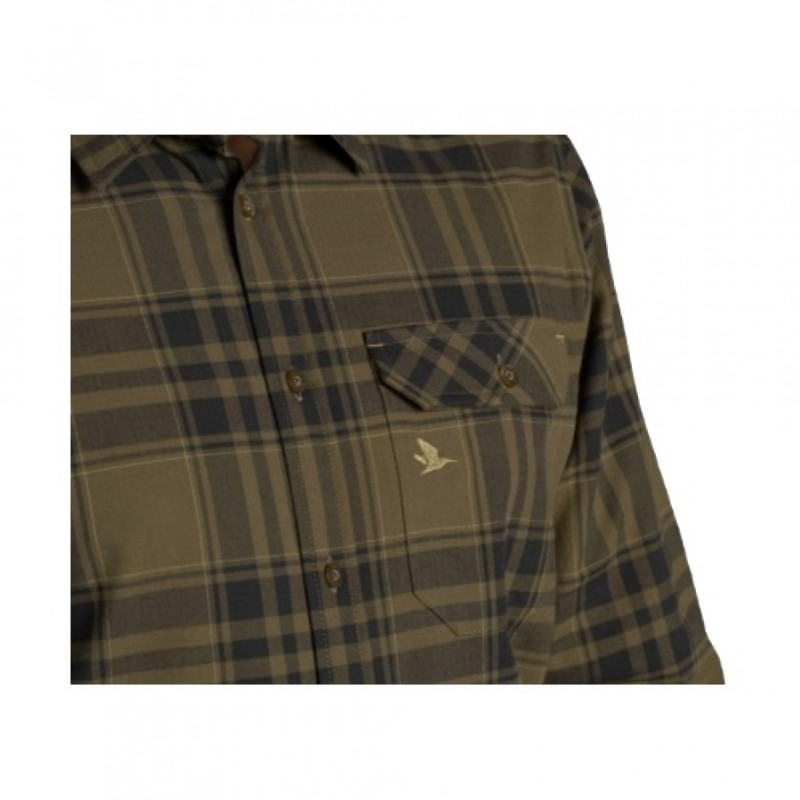 Marškiniai Seeland Highseat (Hunter green)