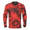 Marškinėliai HARKILA Wildboar Pro L/S (AXIS MSP Orange Blaze/Shadow brown)