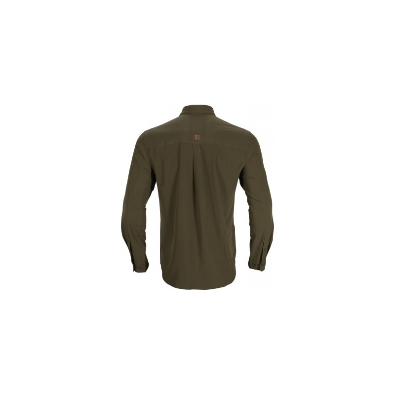 Marškiniai HARKILA Trail L/S (Willow green)