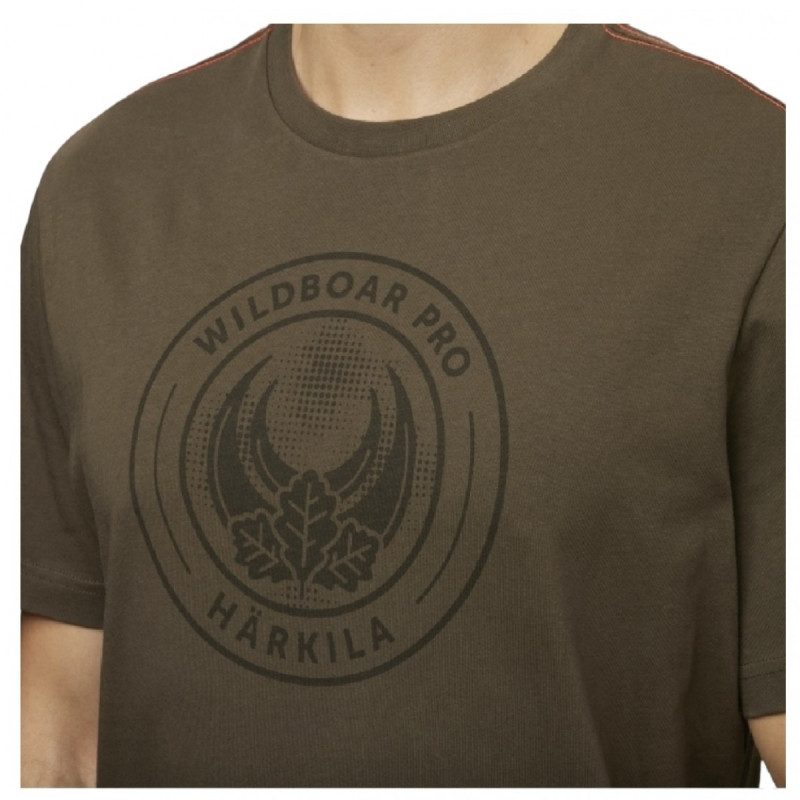 Marškinėliai HARKILA Wildboar Pro 2-vnt Willow green/Orange