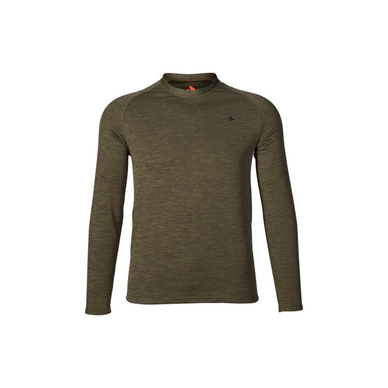 Marškinėliai SEELAND Active L/S T-shirt Pine green