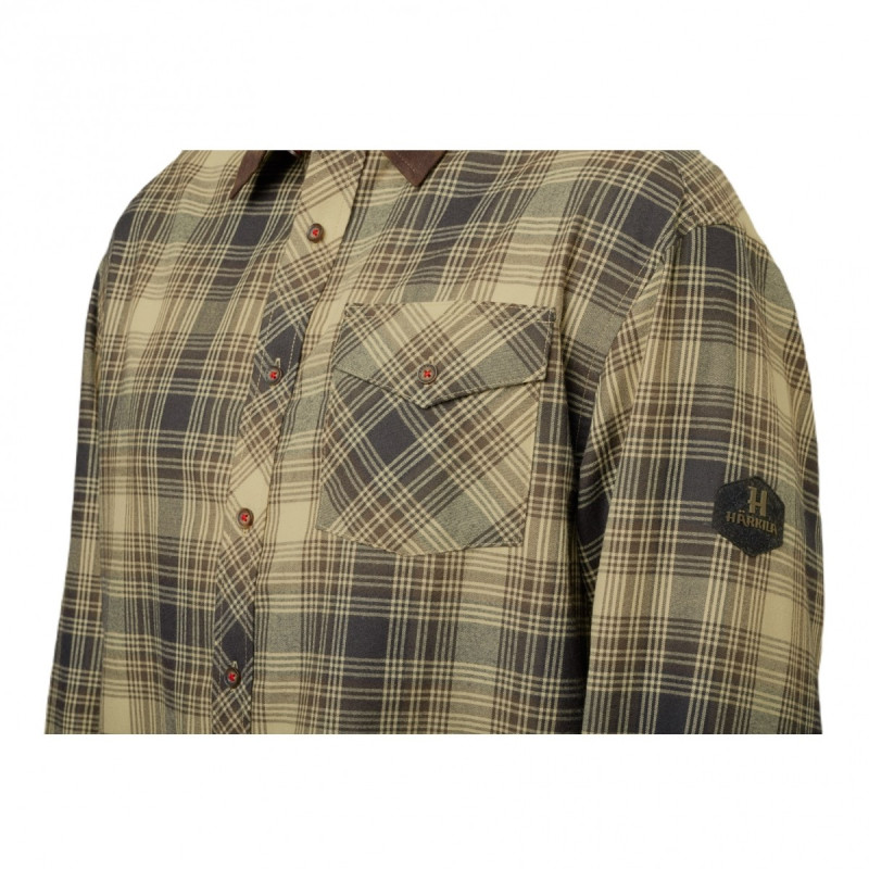 Marškiniai Harkila Driven Hunt Light teak check
