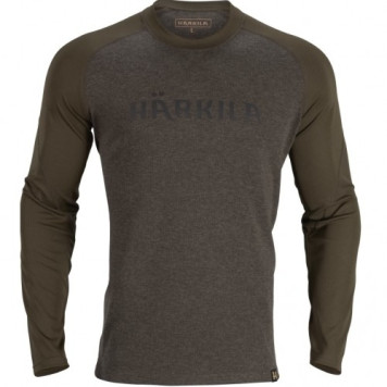 Marškinėliai HARKILA Metso L/S (Willow green)
