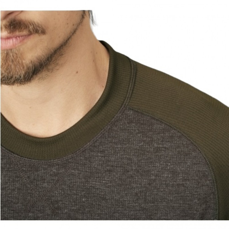 Marškinėliai Harkila Metso L/S (Willow green)