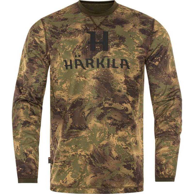 Marškinėliai HARKILA Deer Stalker camo L/S AXIS MSP Forest green