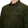 Marškiniai HARKILA Kaldfjord corduroy check, Willow green