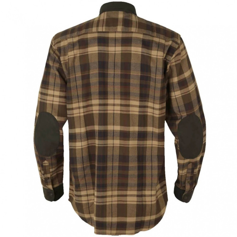 Marškiniai HARKILA Pajala (Beige w/brown)