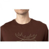 Marškinėliai HARKILA graphic 2-vnt (willow green/burgundy)