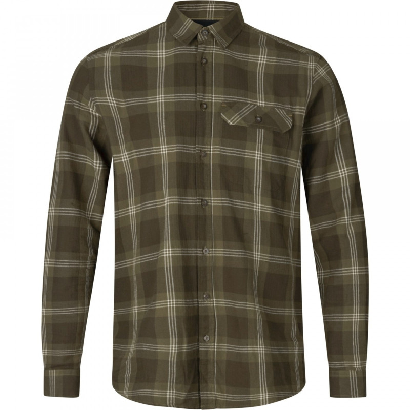 Marškiniai SEELAND Highseat (pine green check)