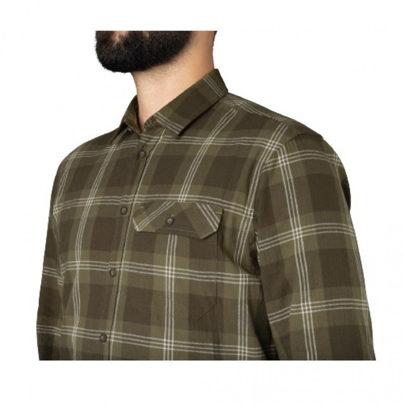 Marškiniai SEELAND Highseat (pine green check)