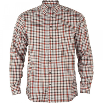 Marškiniai HARKILA Milford (bloodstone red/white)