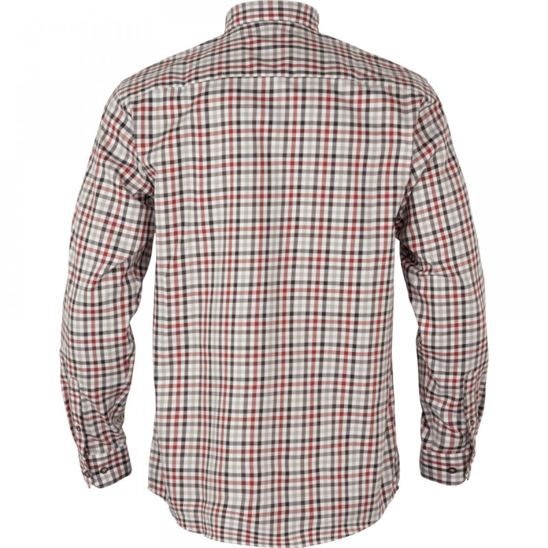 Marškiniai HARKILA Milford (bloodstone red/white)