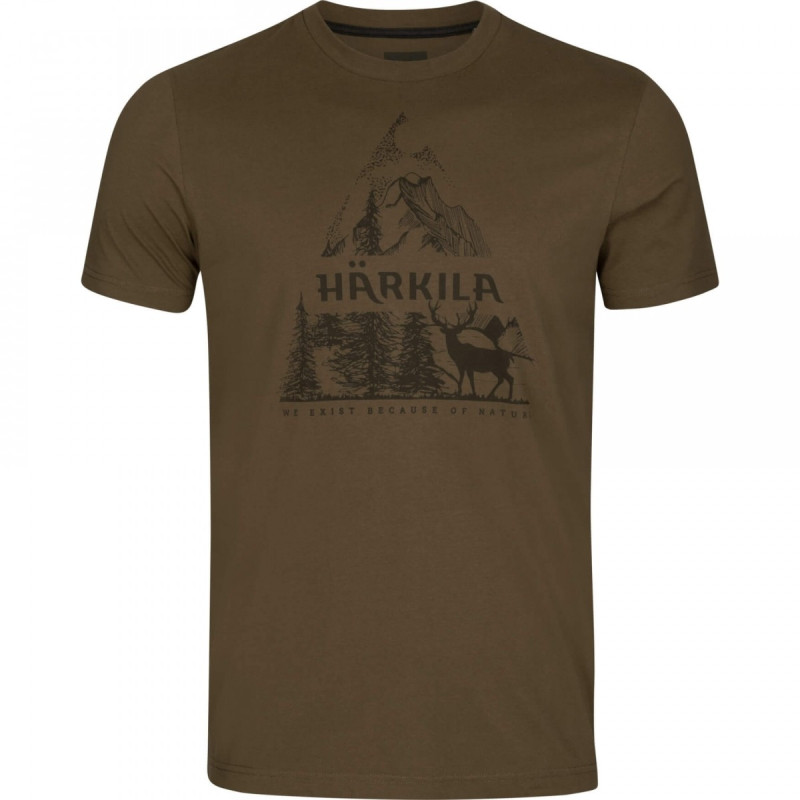 Marškinėliai HARKILA Nature S/S (willow green)