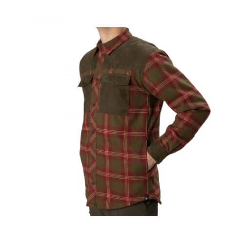 Marškiniai SEELAND Vancouver L/S (Red check)