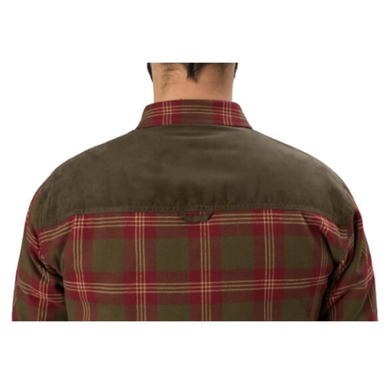 Marškiniai SEELAND Vancouver L/S (Red check)