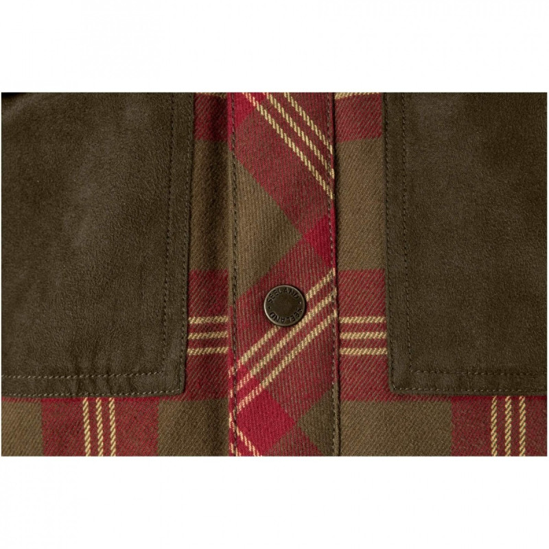 Marškiniai SEELAND Vancouver L/S (Red check)