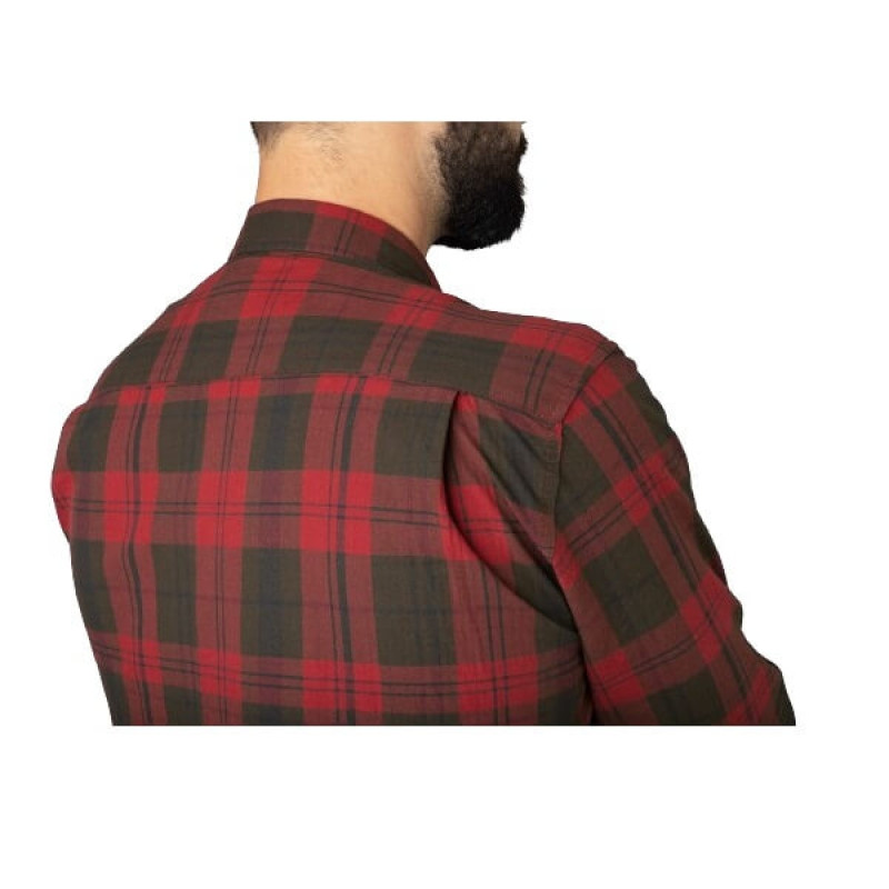 Marškiniai SEELAND Highseat (Red forest check)
