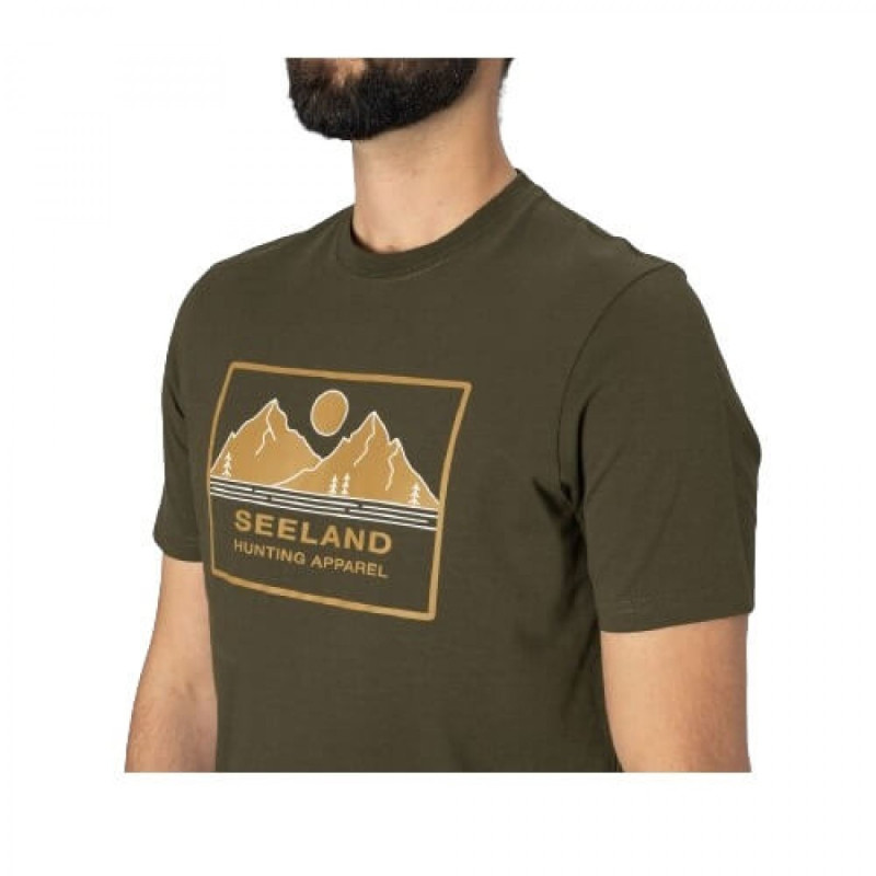 Marškinėliai SEELAND Kestrel (grizzly brown)