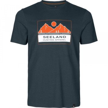 Marškinėliai SEELAND Kestrel (Dark navy)