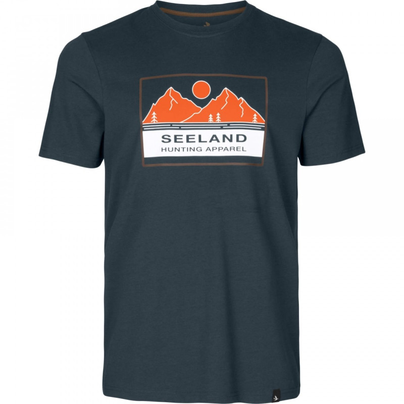 Marškinėliai SEELAND Kestrel (Dark navy)