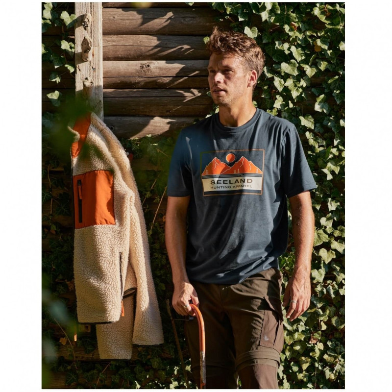 Marškinėliai SEELAND Kestrel (Dark navy)