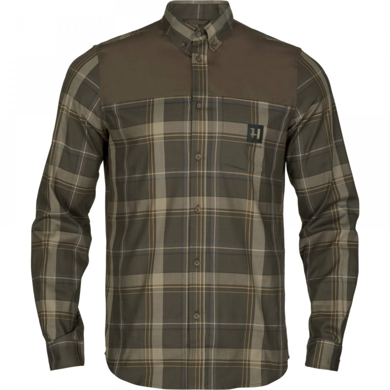 Marškiniai HARKILA Anker L/S (Willow Green)