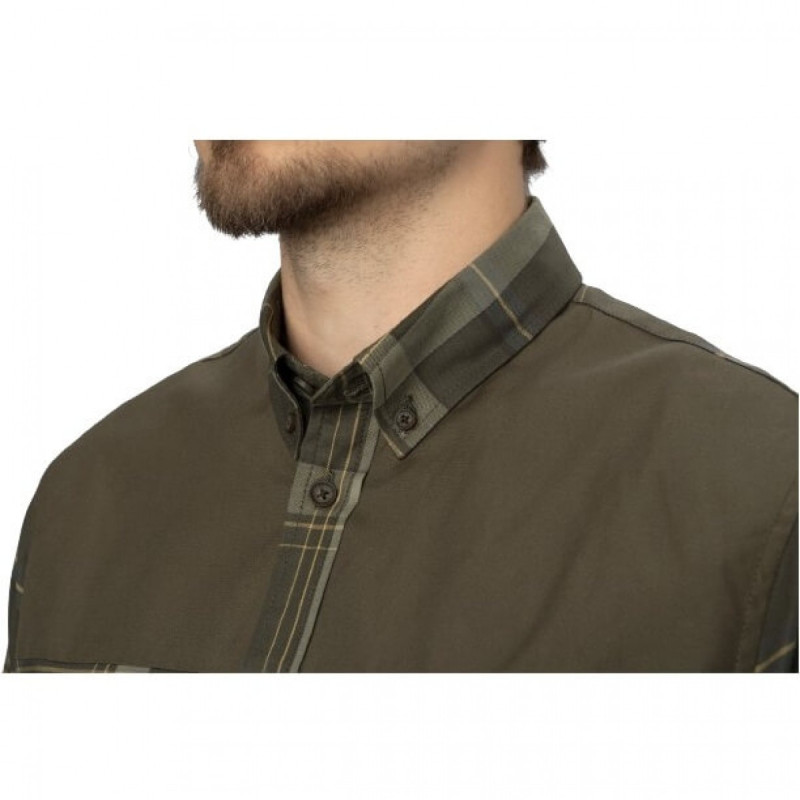 Marškiniai HARKILA Anker L/S (Willow Green)