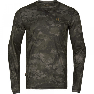 T-shirt HARKILA NOCTYX camo L/S AXIS MSP® (Black)