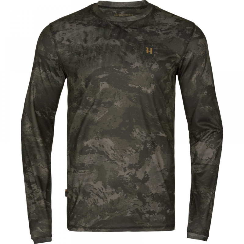 Marškinėliai HARKILA NOCTYX camo L/S AXIS MSP® (Black)