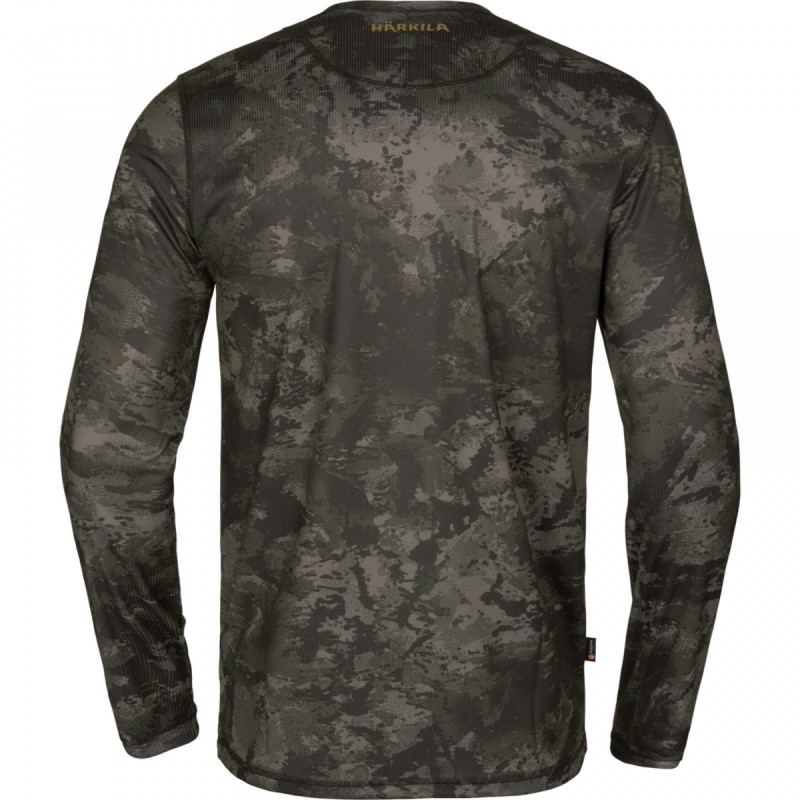 Marškinėliai HARKILA NOCTYX camo L/S AXIS MSP® (Black)