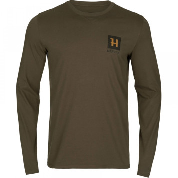 Marškinėliai HARKILA Gorm L/S (Willow Green)