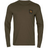 Marškinėliai HARKILA Gorm L/S (Willow Green)