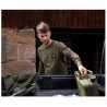 Marškinėliai HARKILA Gorm L/S (Willow Green)