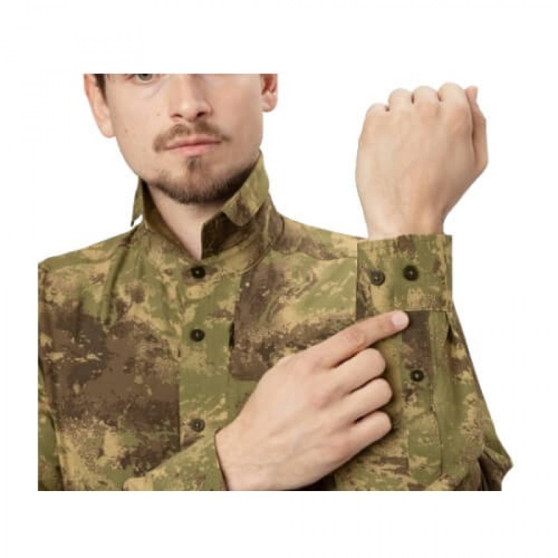 Marškiniai HARKILA Deer Stalker camo L/S (AXIS MSP®Forest)