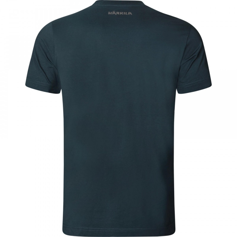 Marškinėliai HARKILA Moose S/S (Dark navy)