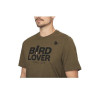 Marškinėliai SEELAND Bird Lover (Dark olive melange)