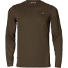 Marškinėliai HARKILA Forest Hunter L/S (Hunting green/Shadow brown)