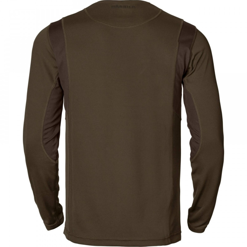 Marškinėliai HARKILA Forest Hunter L/S (Hunting green/Shadow brown)