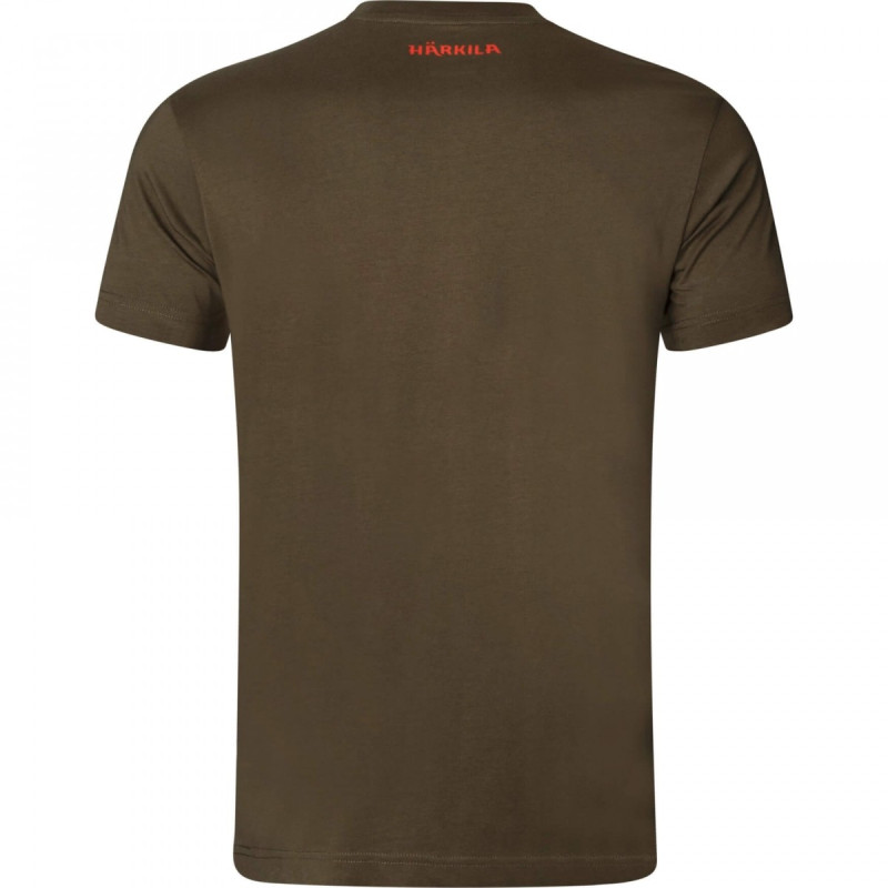 Marškinėliai HARKILA Wildboar S/S (Willow green)