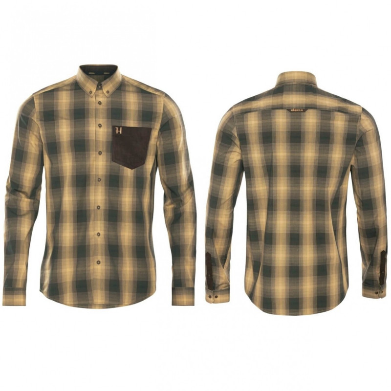 Shirt HARKILA Akkan (yellow/black)