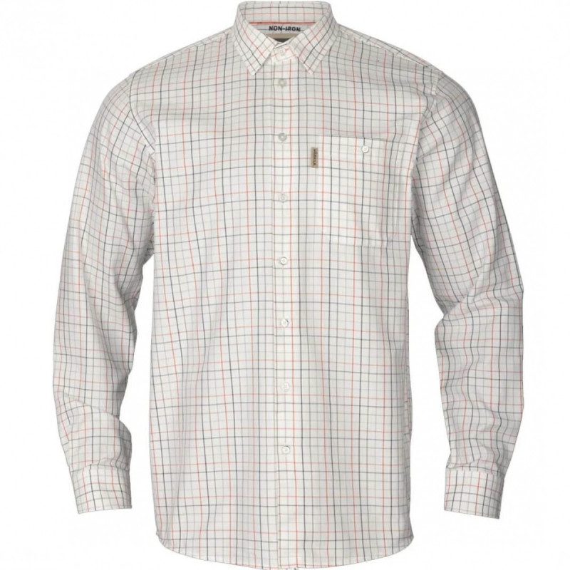 Shirt HARKILA Retrieve (Bloodstone/White)