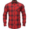 Shirt HARKILA Driven Hunt flannel (Red/Black check)