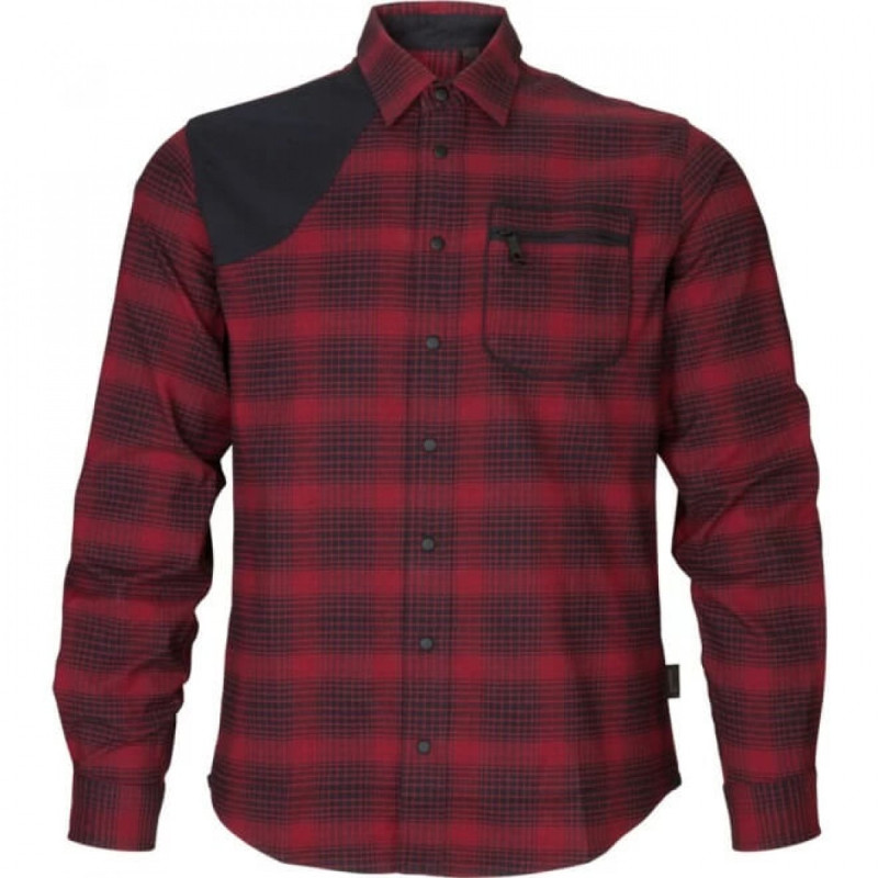 Shirt SEELAND Terrain (Red check)