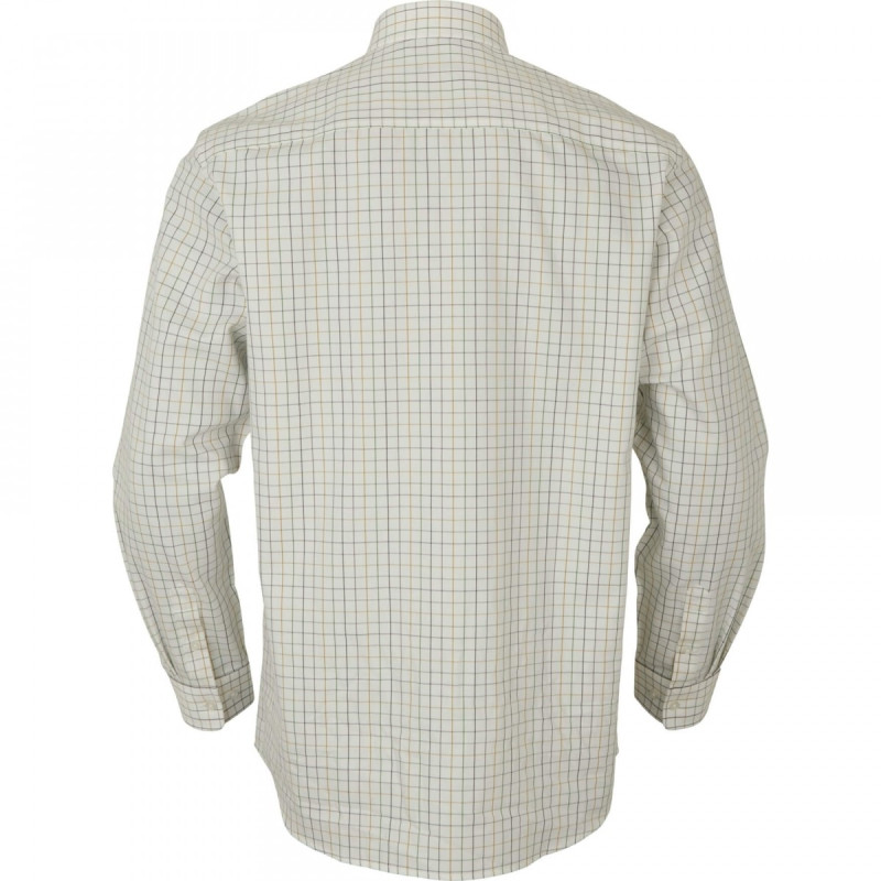 Shirt HARKILA Allerston L/S (Emerald green/white)