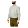 Shirt HARKILA Allerston L/S (Emerald green/white)